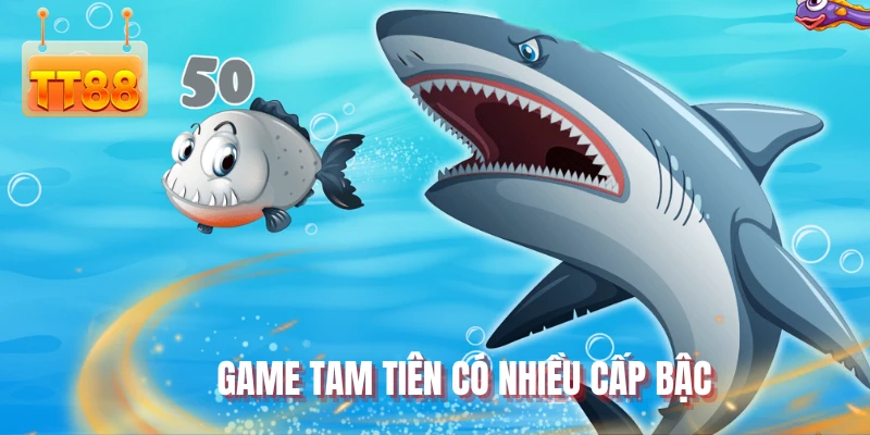 Game tam tiên có nhiều cấp bậc